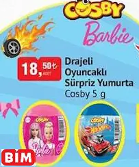 COSBY DRAJELİ OYUNCAKLI SÜRPRİZ YUMURTA